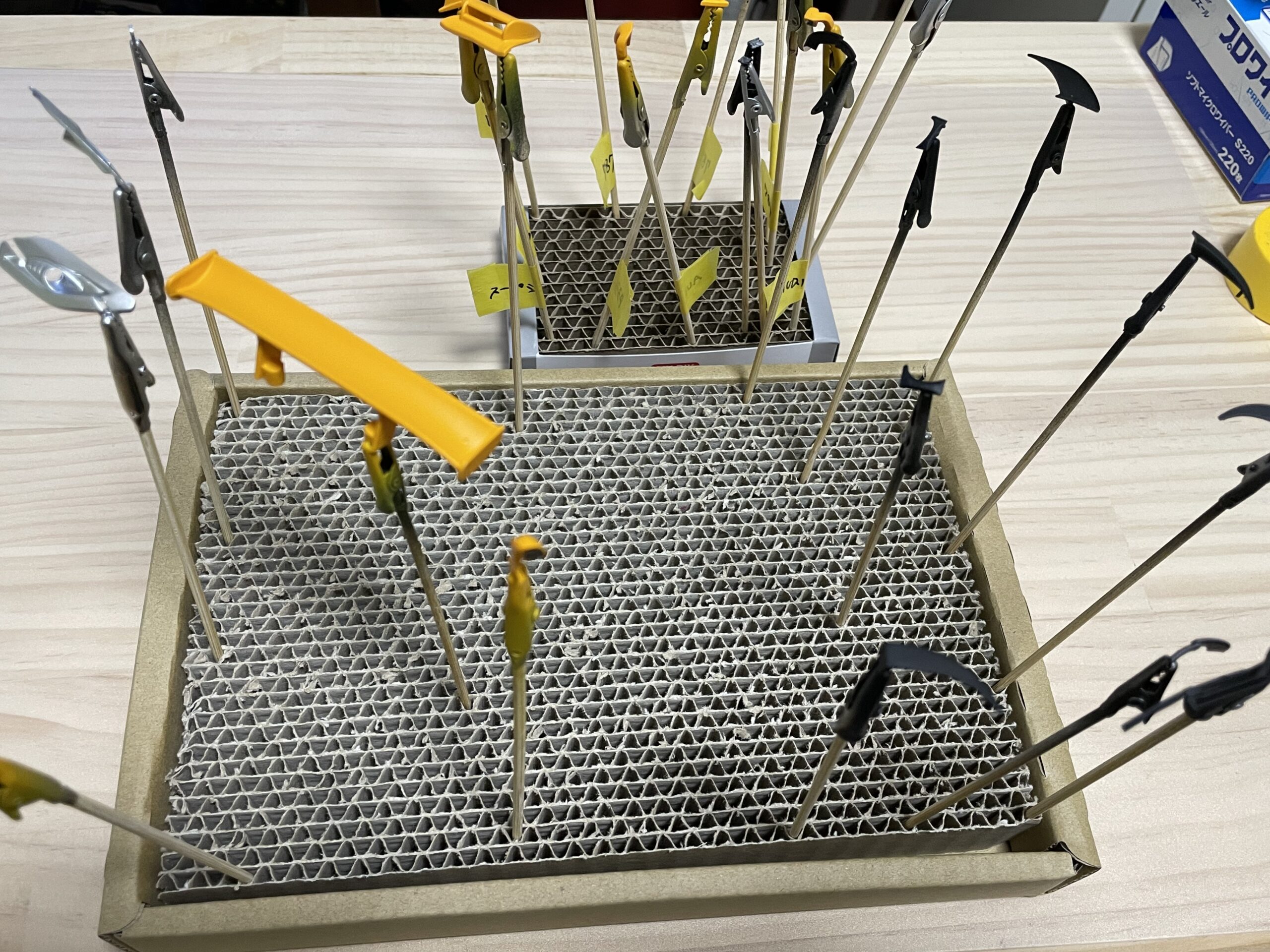 【新品未使用】ミニッツボディ　ランエボトミマキ　塗り完、未塗装　２台分 新品未使用】ミニッツボディ ランエボトミマキ 塗り完、未塗装